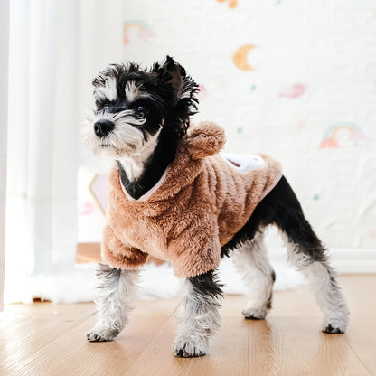 Pet Warm Teddy Bear Costume, Dog & Cat Pet Costumes